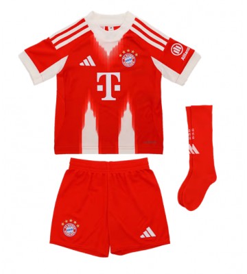 Bayern Munich Leon Goretzka #8 Hjemmebanetrøje Børn 2025-26 Kortærmet (+ Korte bukser)